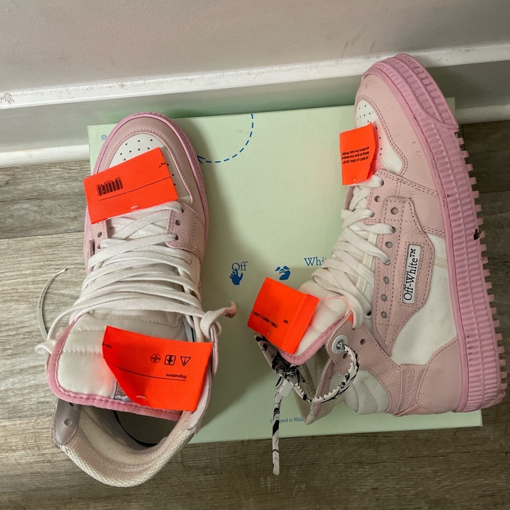 Off white sneakers